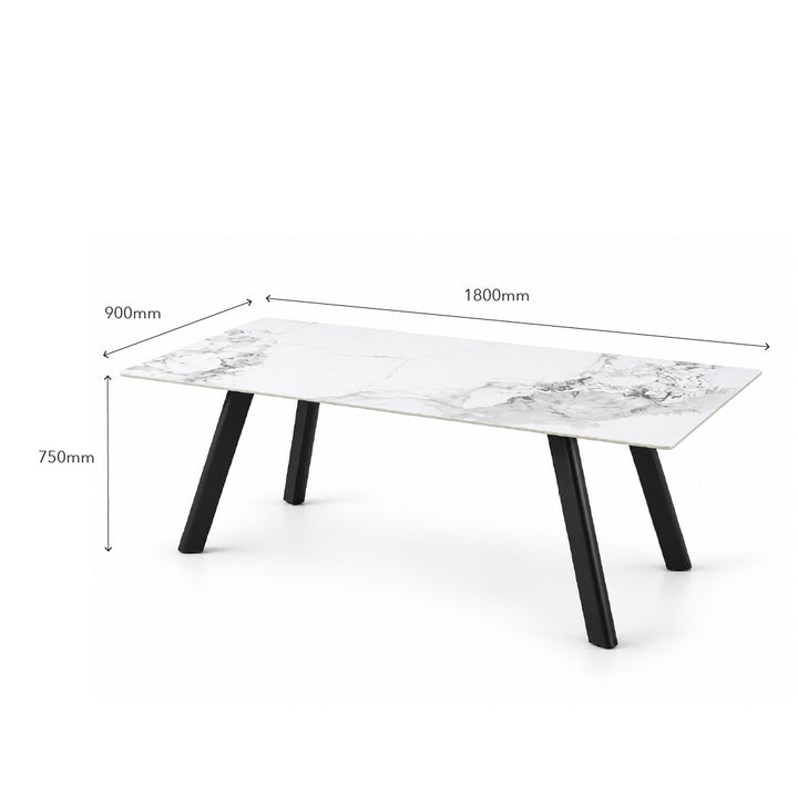 SELINE Sintered Stone Dining Table