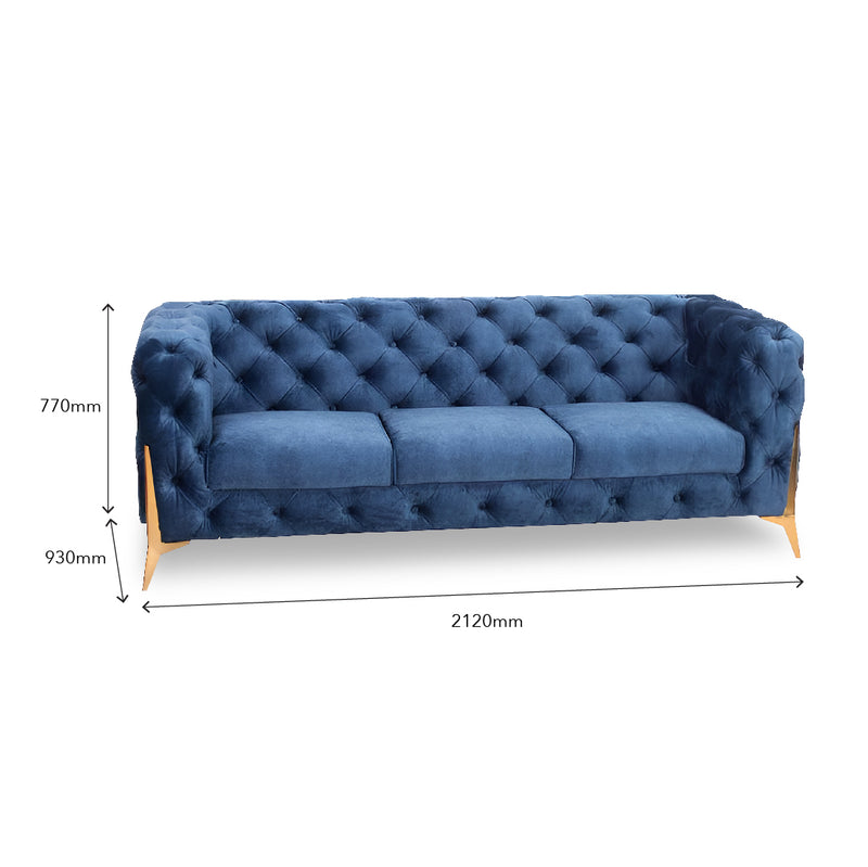 SHIRE Chesterfield 3 Seater Sofa