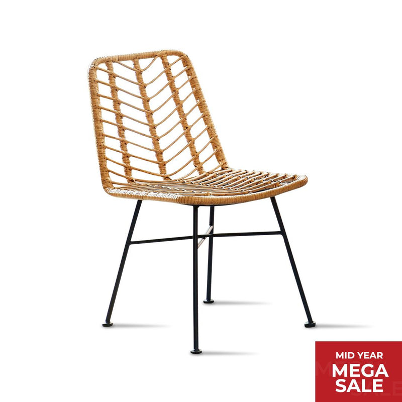 SILAS Dining Chair PE Rattan