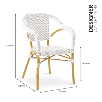 SOL Garden Chair with Armrest