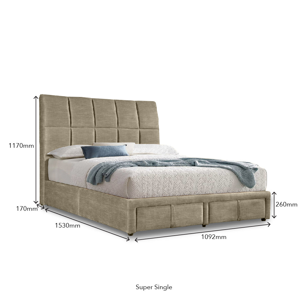 STOTTY 2 Drawer Bed