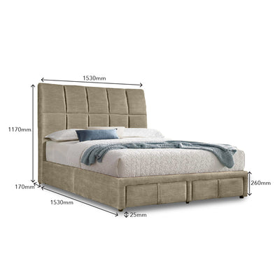 STOTTY 2 Drawer Bed