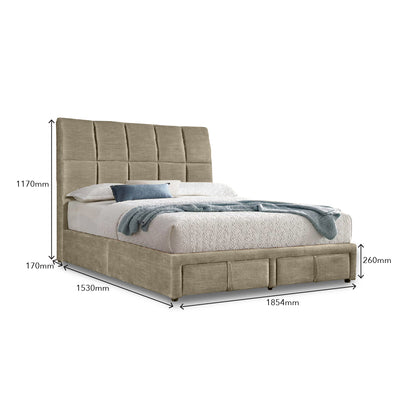 STOTTY 2 Drawer Bed