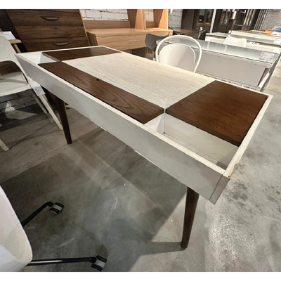 Study Table (White/Coco)