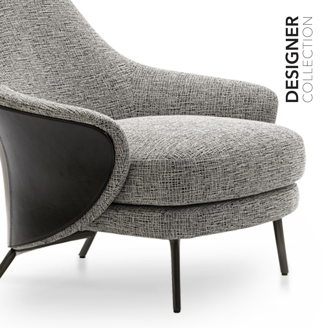 SUITA Lounge Chair with Ottoman