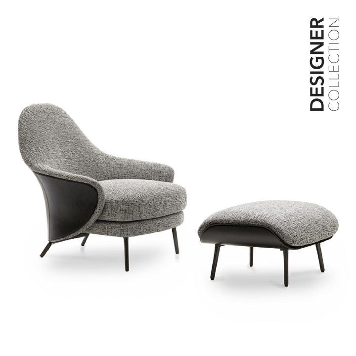 SUITA Lounge Chair with Ottoman