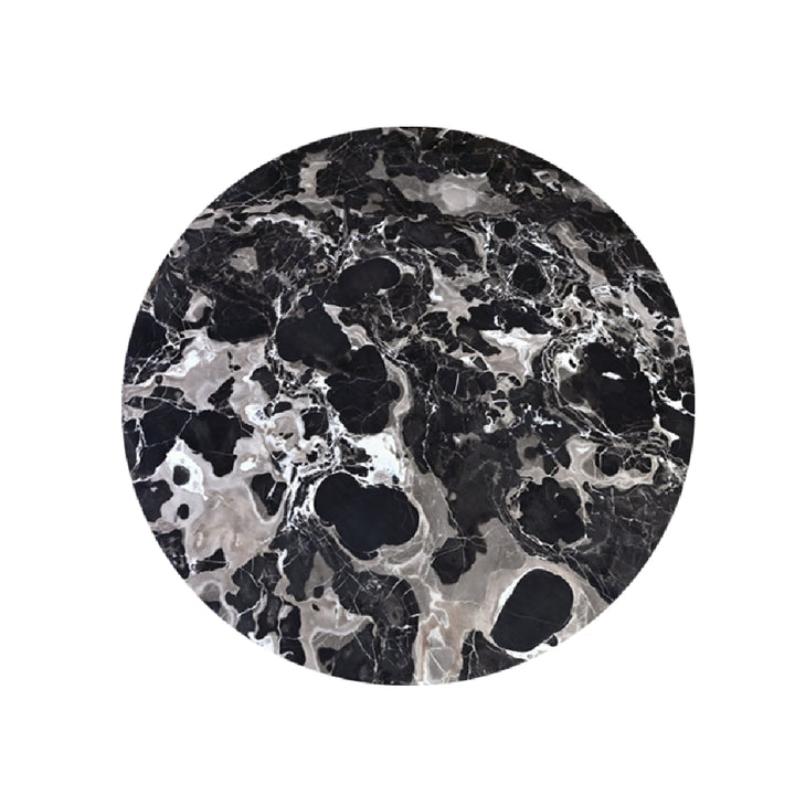 SURI ROU Natural Marble Dining Set