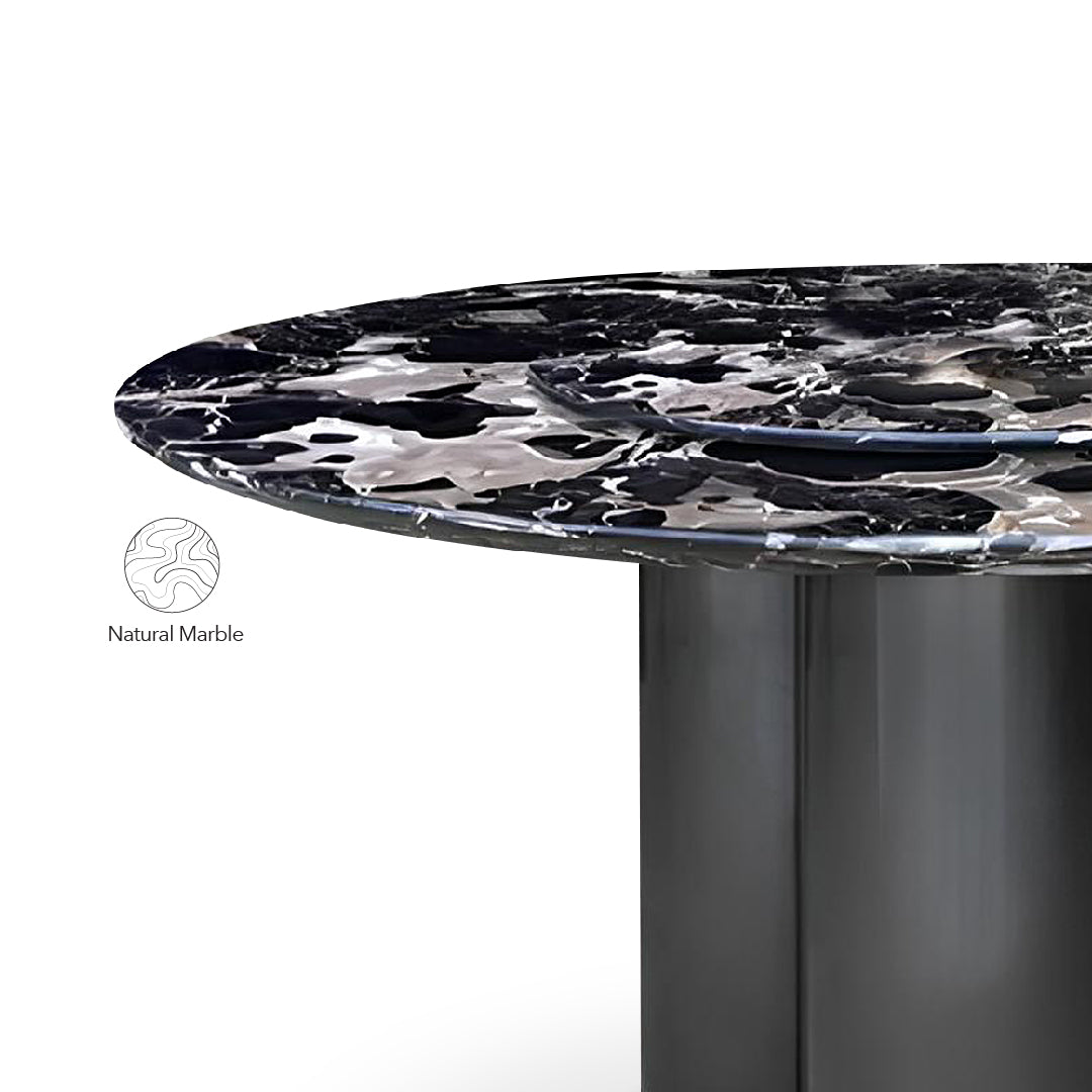 SURI ROU Natural Marble Dining Table