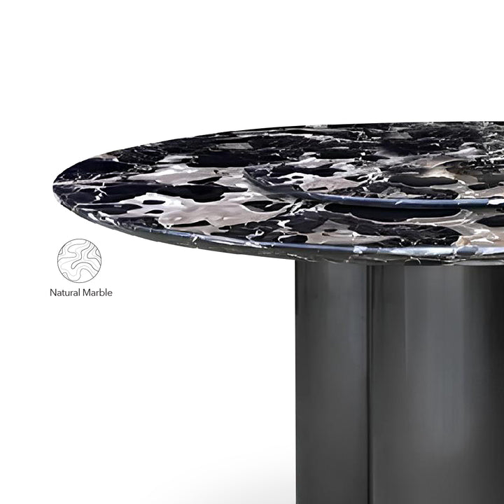 SURI ROU Natural Marble Dining Table