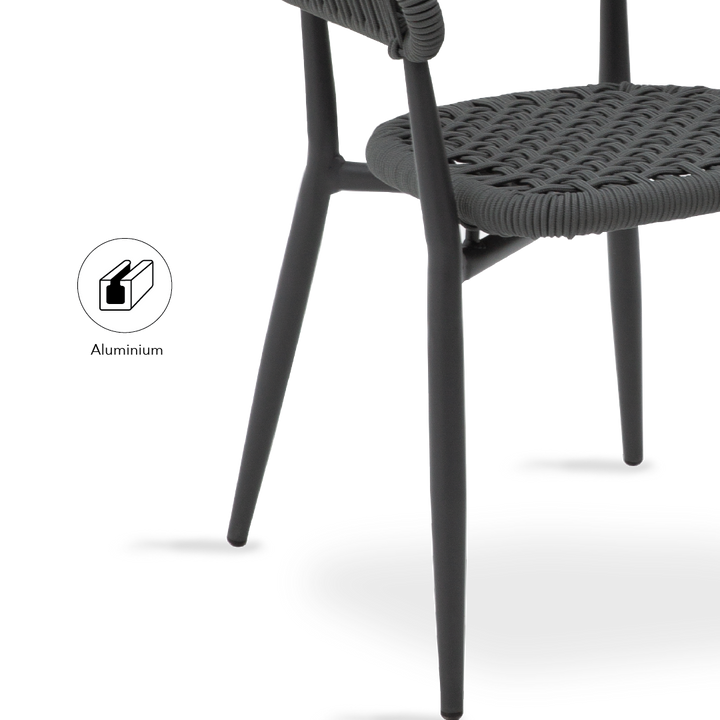 SURYA Garden Chair with Armrest