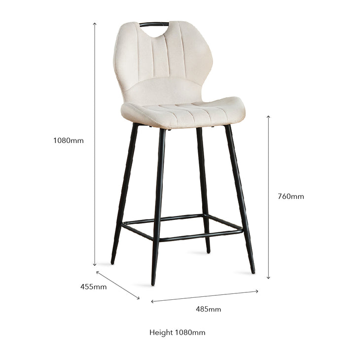 SALINA Island Chair Light Beige