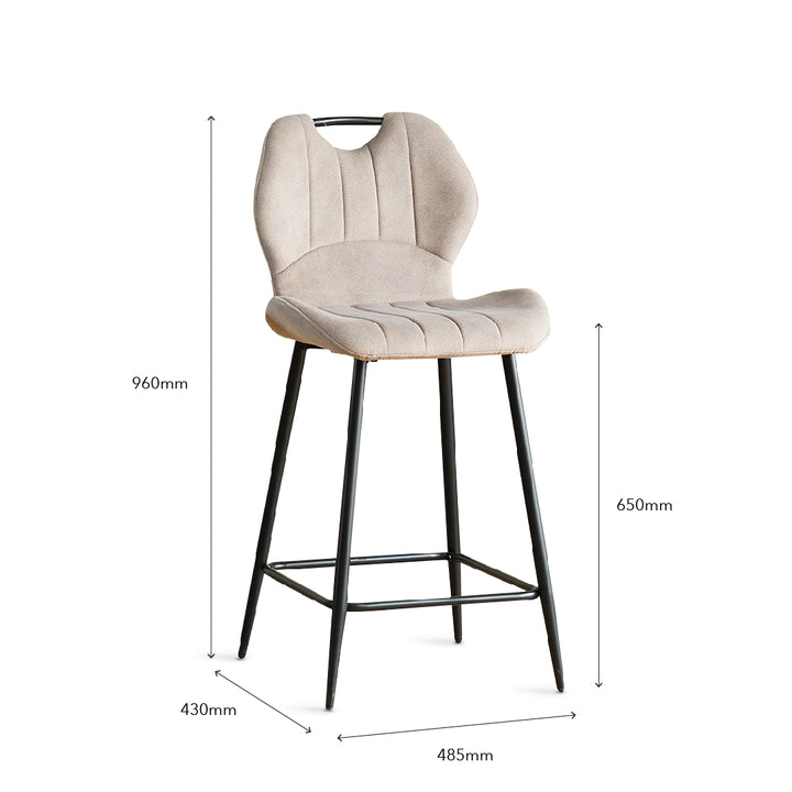 SALINA Island Chair Light Brown