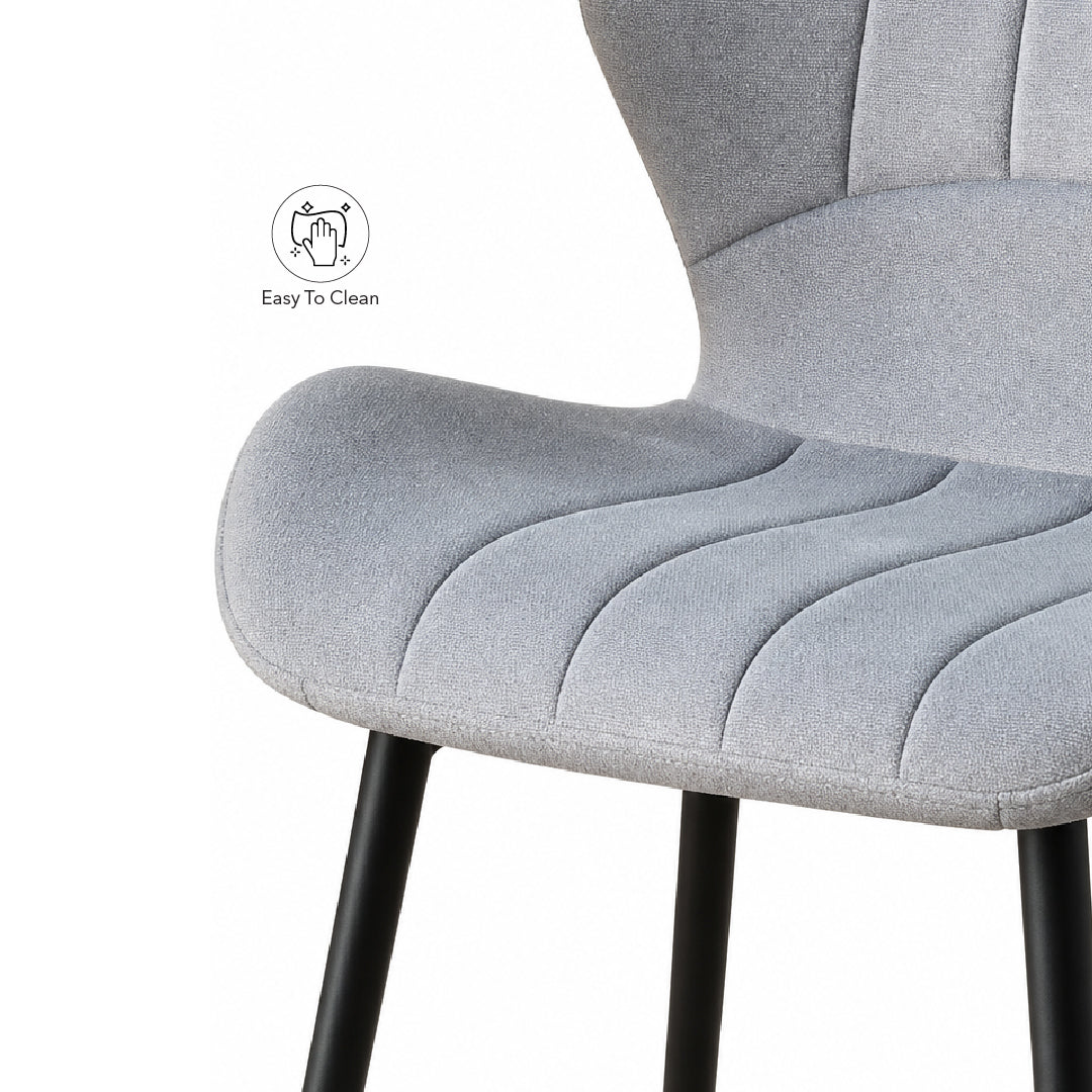 SALINA Island Chair Light Grey