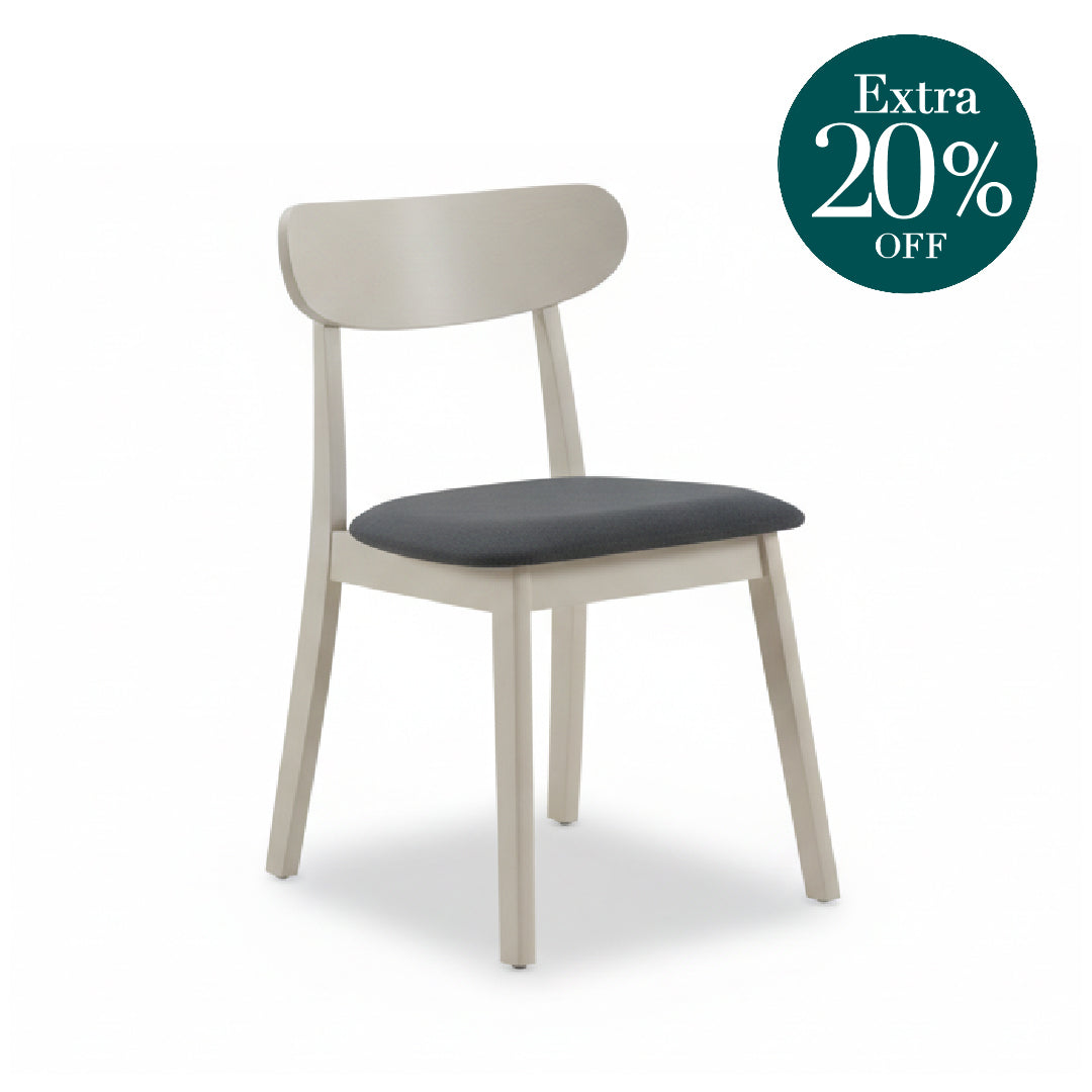 SEATTLE Dining Chair Whitewash