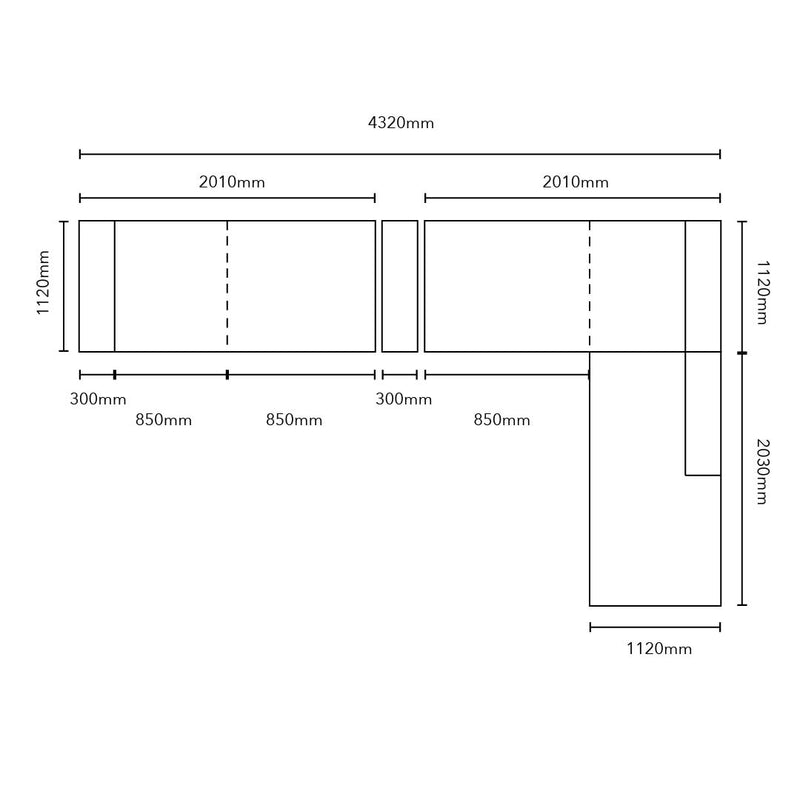 MOLLEN Corner Sofa