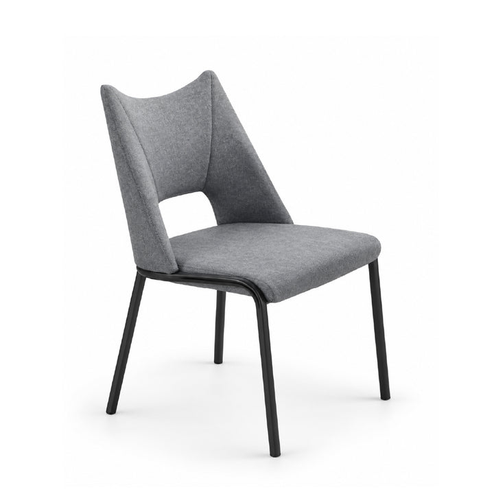 SELINE Dining Set Dark Grey