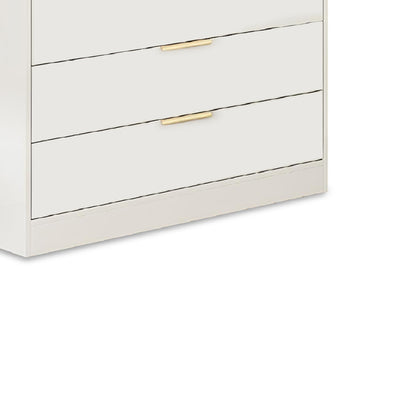 SELMIE 5 Chest Of Drawers Off White