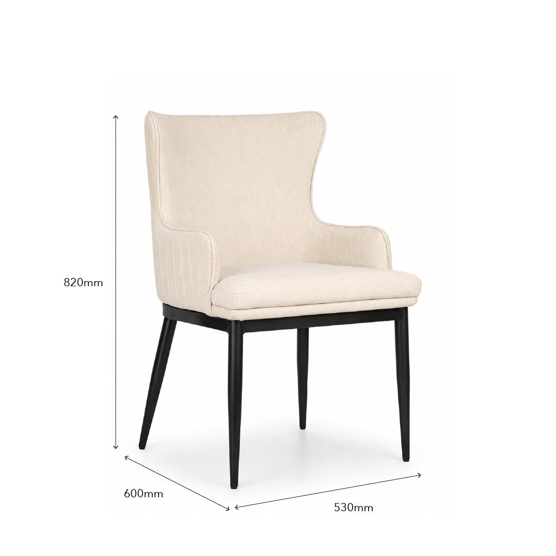 SEPTY Arm Dining Chair