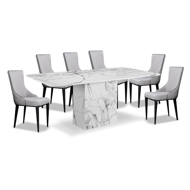 CEARA Marble Dining Set