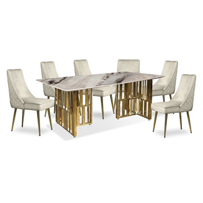 PIEDMONT Marble Dining Table