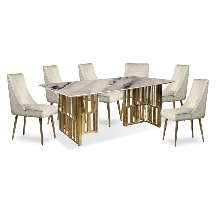 PIEDMONT Dining Chair Light Brown