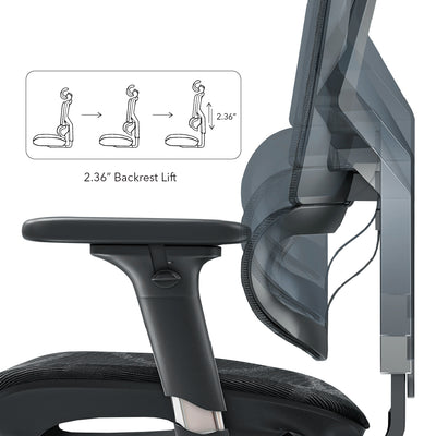 SIHOO High Back Premium Black Office Chair