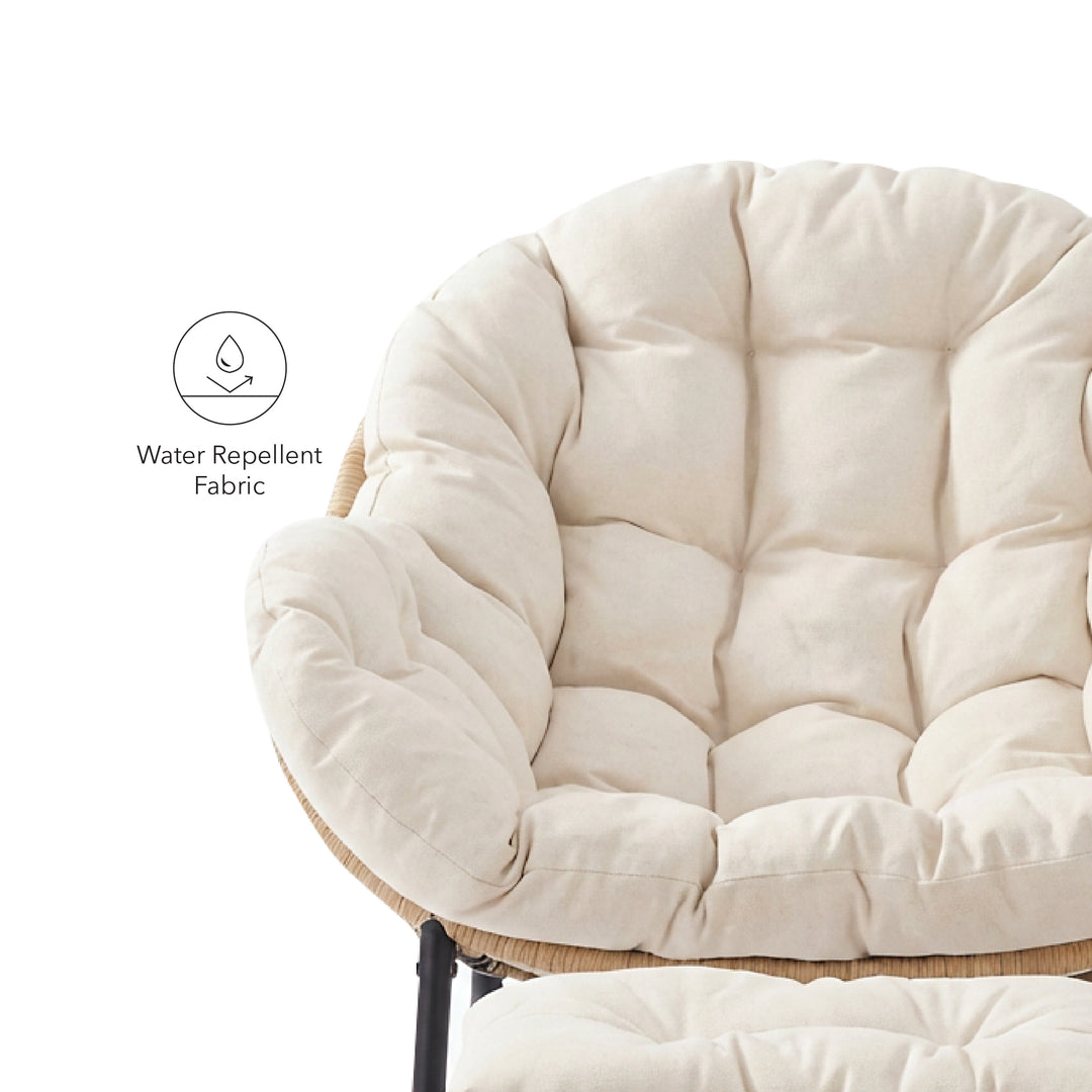 SLOUD Outdoor Rocking Chair with Ottoman
