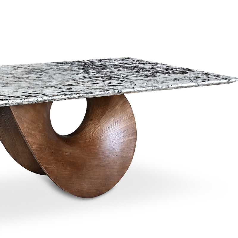 SNOW FOX Natural Marble Dining Table