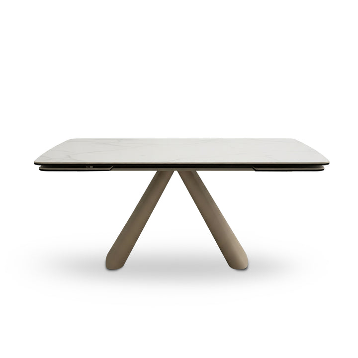 SNOW Mountain Extendable Ceramic Dining Table