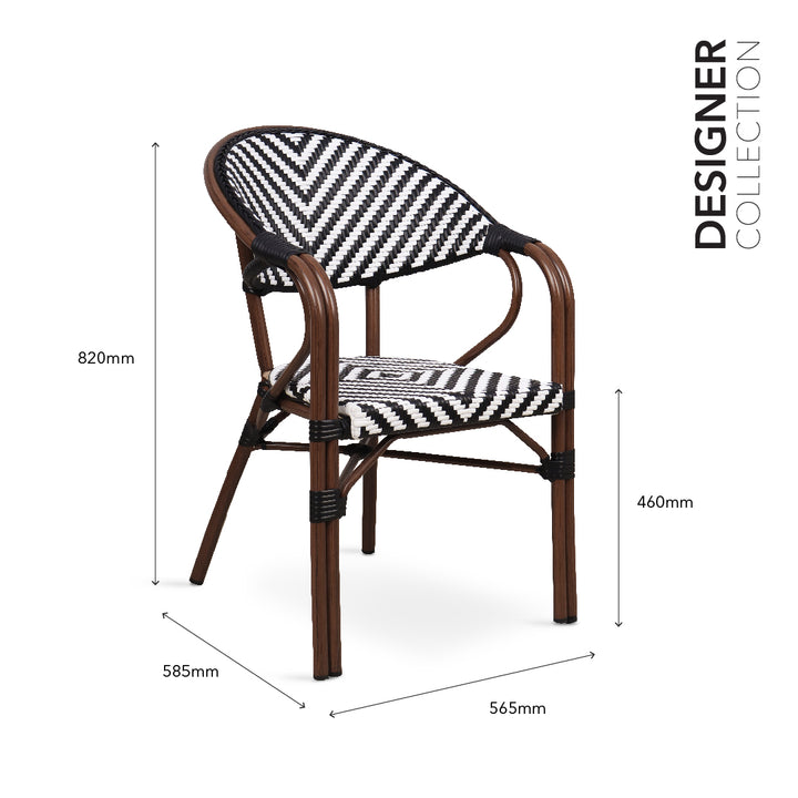 SOL Garden Chair with Armrest