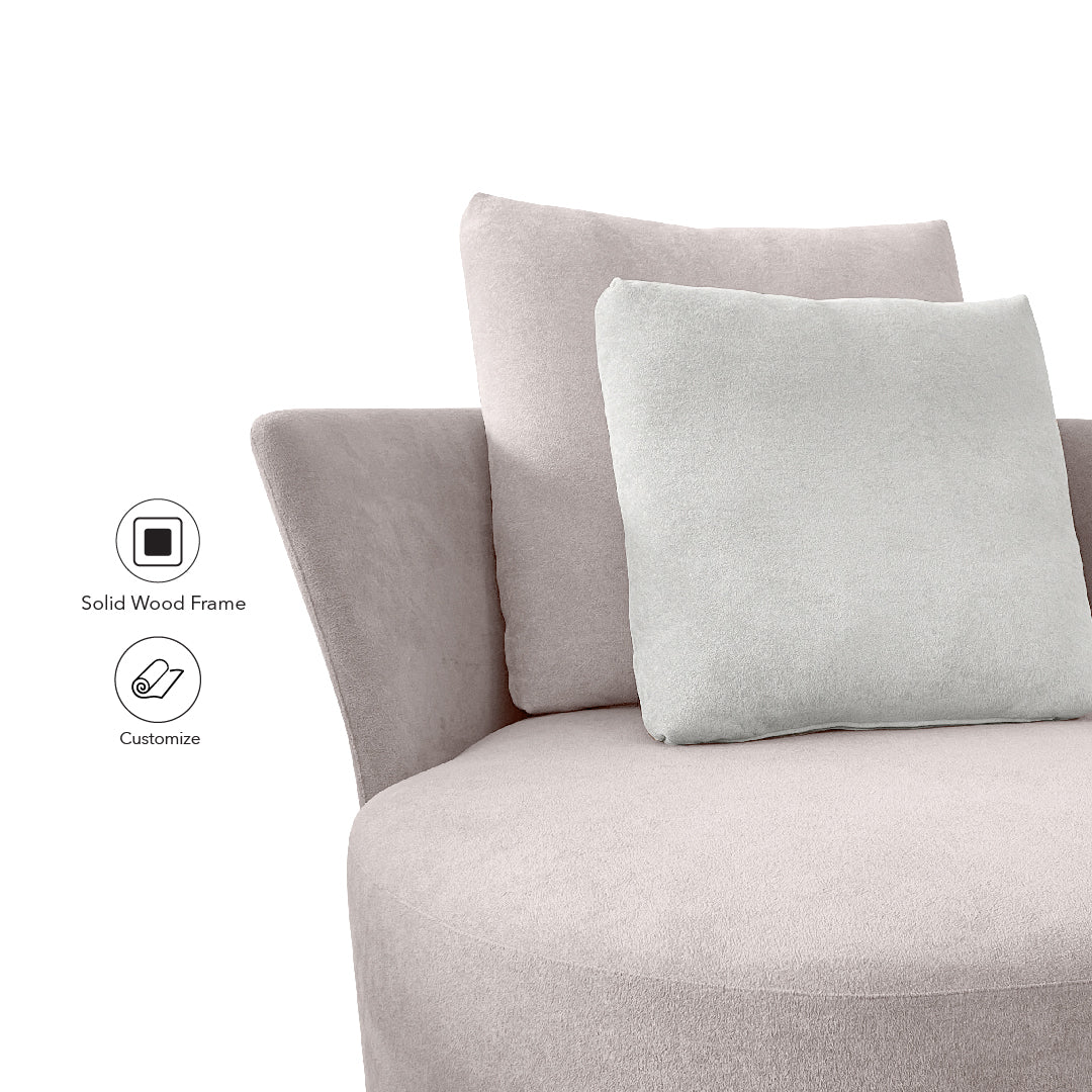 SOLAIRE Lounge Chair Beige