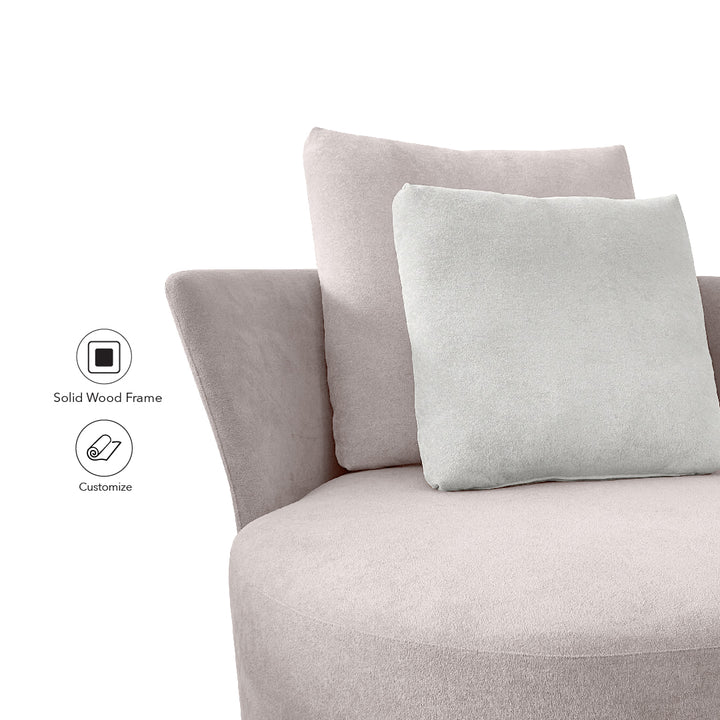 SOLAIRE Lounge Chair Beige