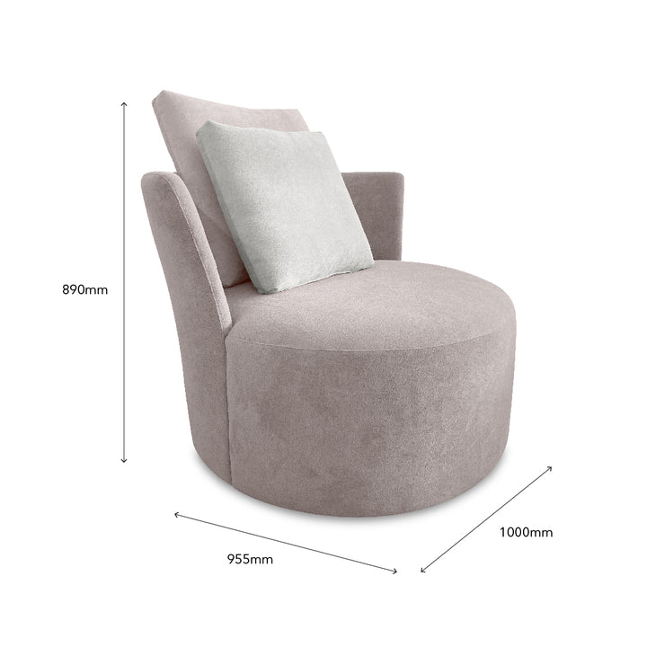 SOLAIRE Lounge Chair Beige