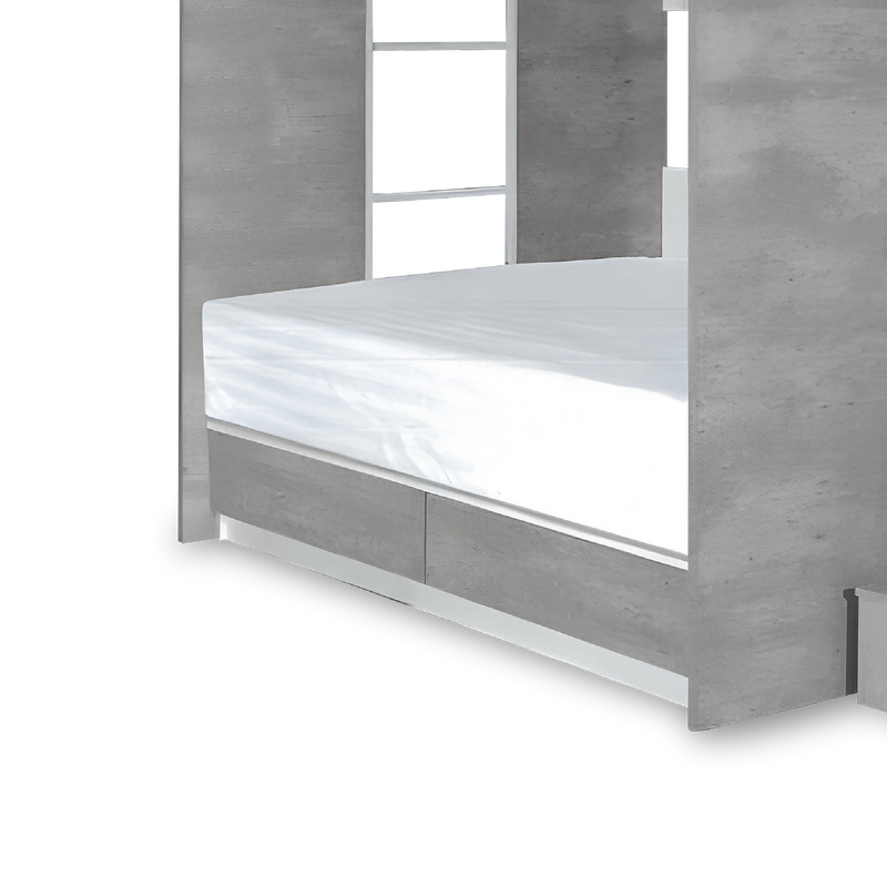 SUBTTERA Queen Loft Bed Set MAJUHOME eStore