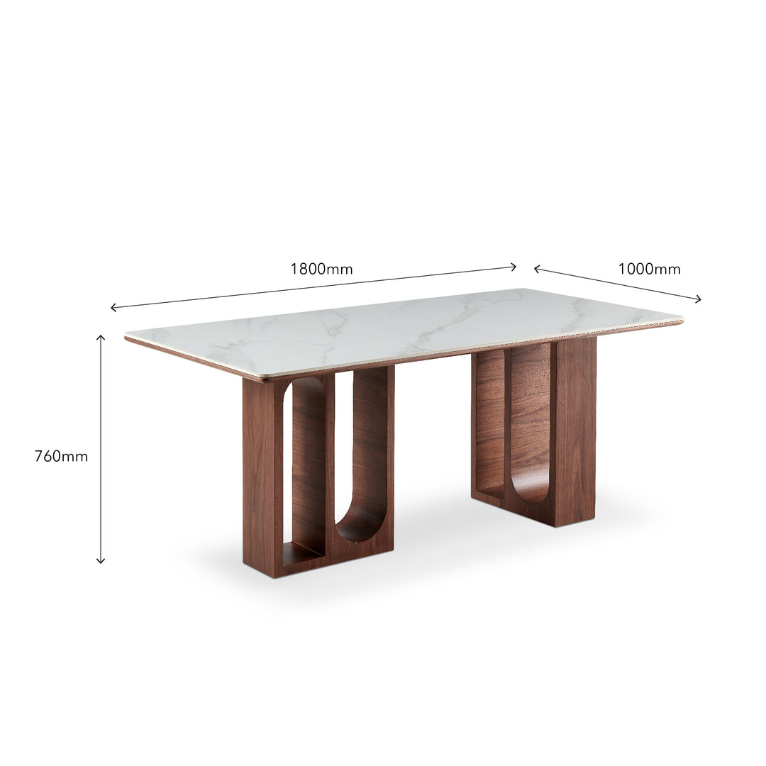SURAMA Ceramic Dining Table