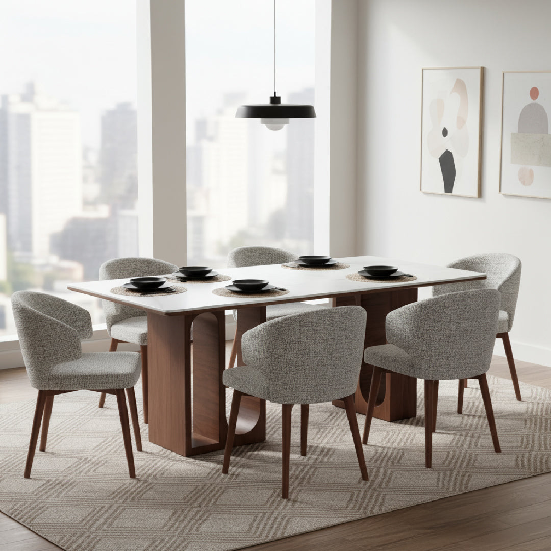 SURAMA Ceramic Dining Table