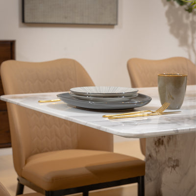 TBILISIN Marble Dining Set