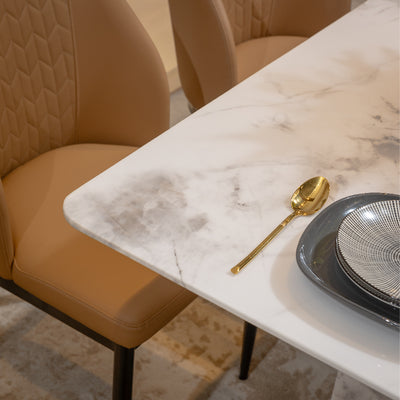 TBILISIN Marble Dining Set