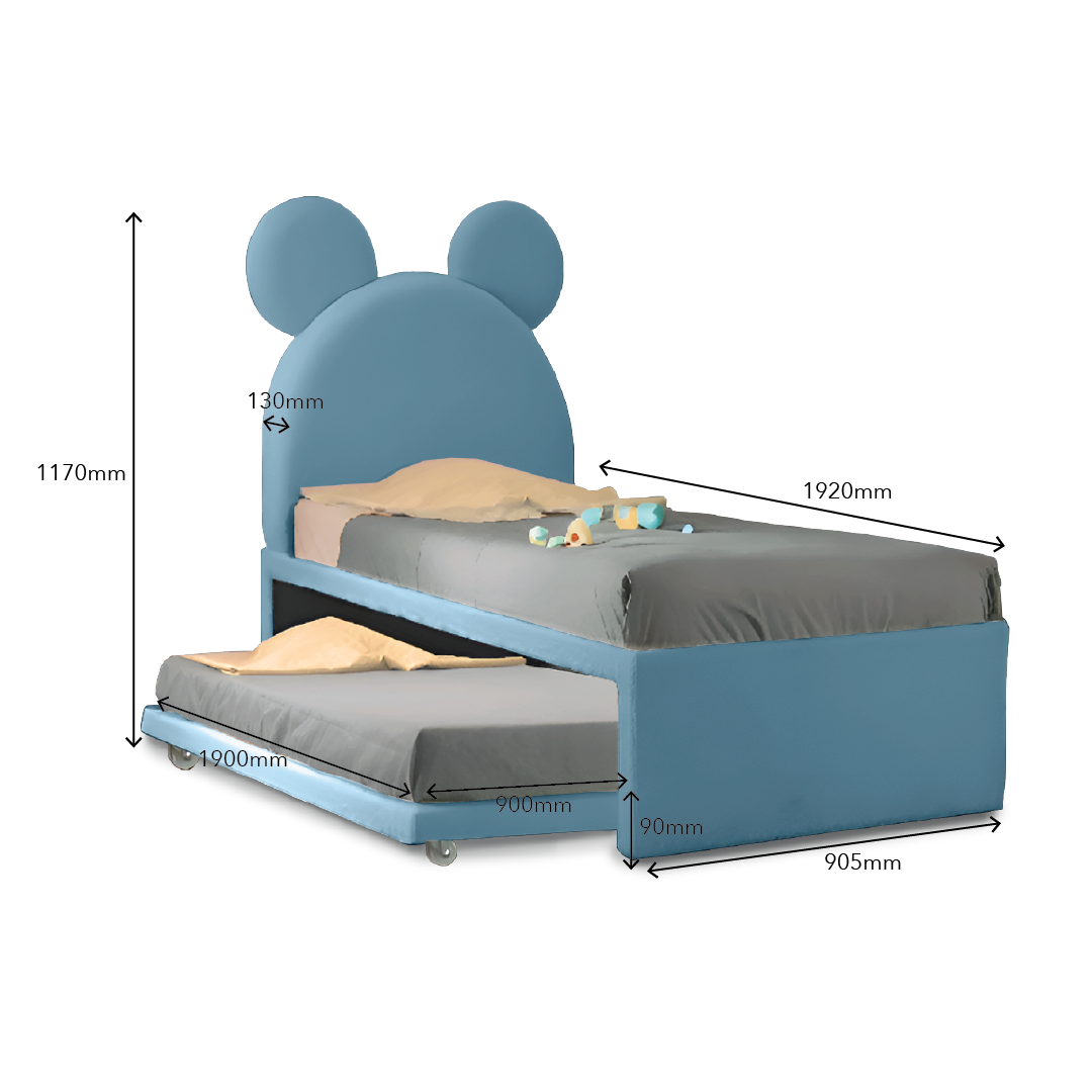TEDDY Pullout Single Bed