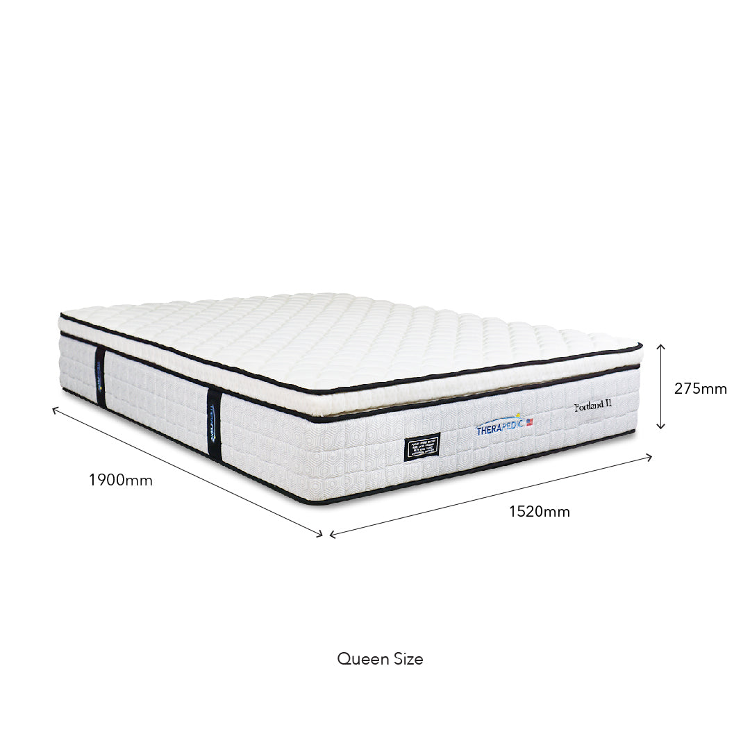 THERAPEDIC Portland II Bed Set Mattress