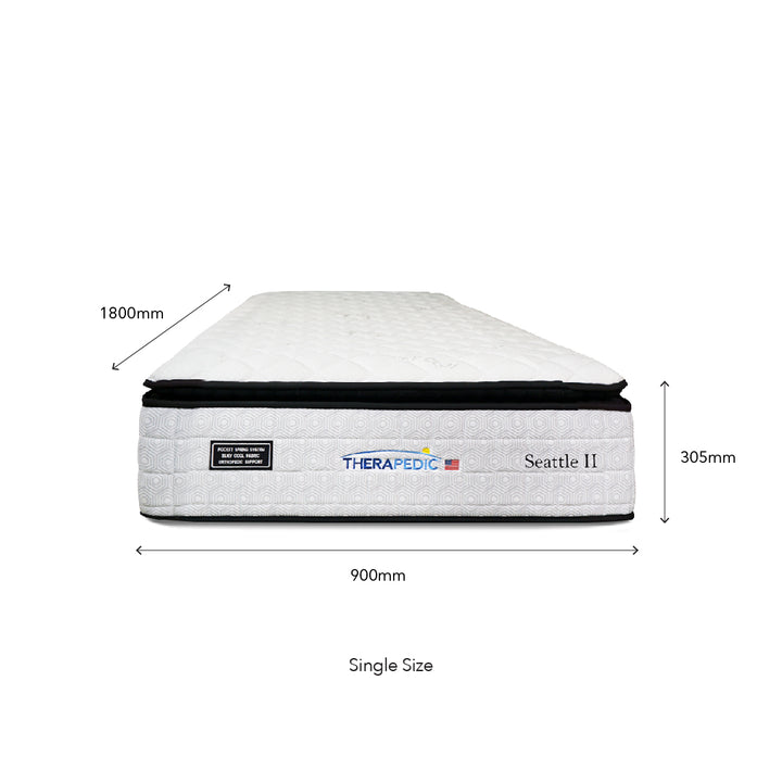 THERAPEDIC Seattle II Bed Set Mattress