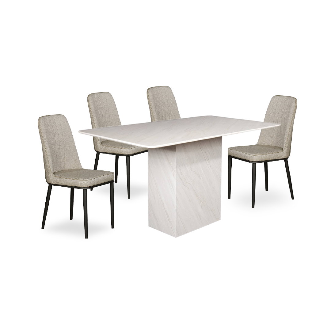 TIVOLLI Marble Dining Set
