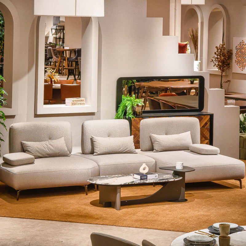 TRASTE L-Shape Sofa Set