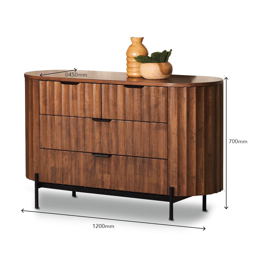 TROPICAL Series Dressing Table with Mirror