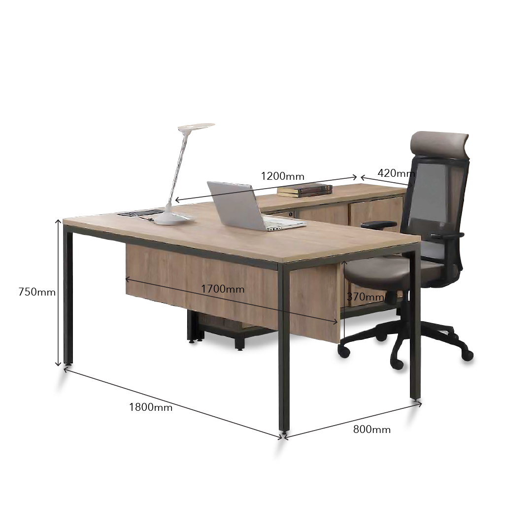 TUCANA Executive Table with Office Chair