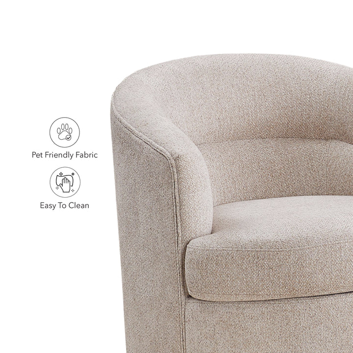 TILLA Lounge Chair Light Taupe