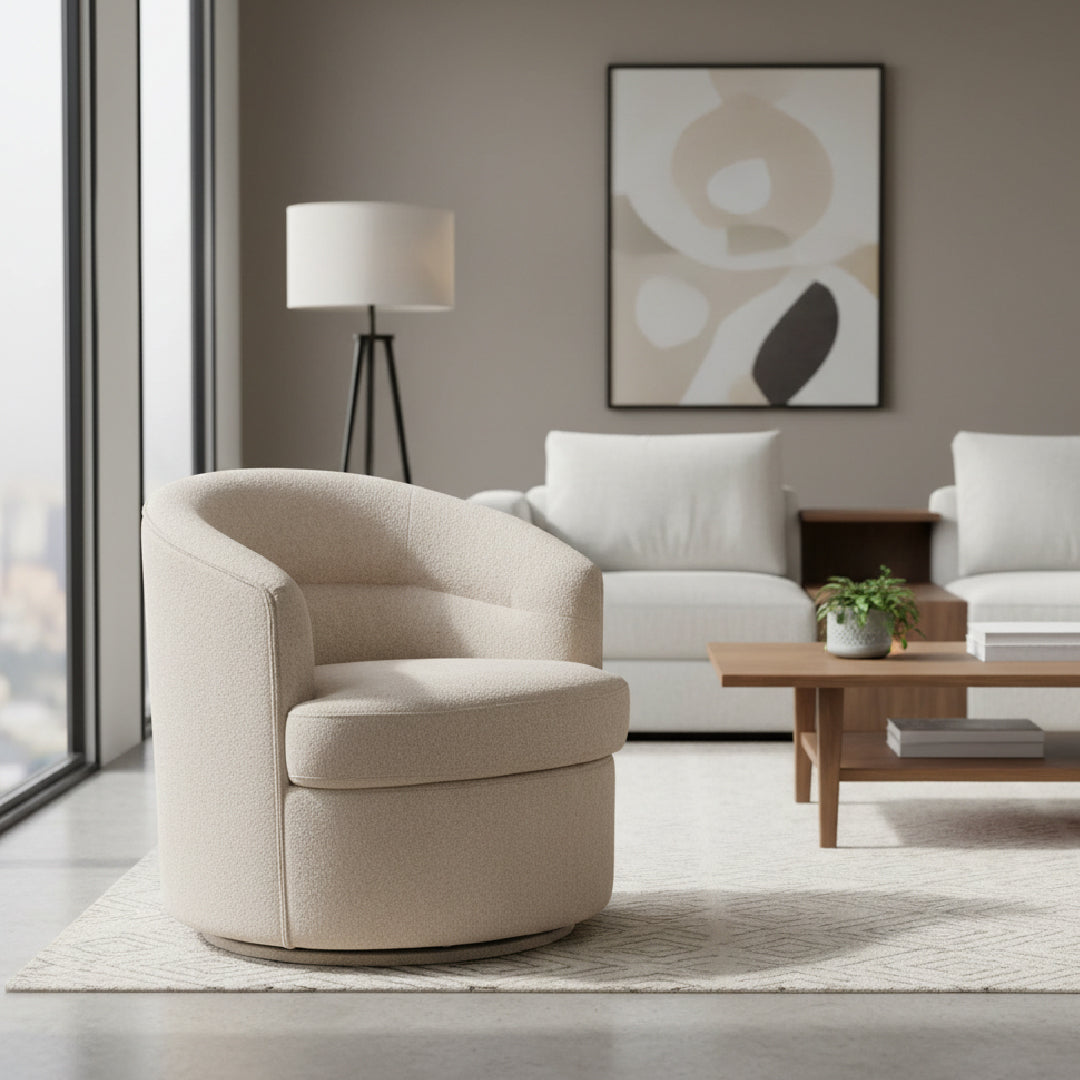 TILLA Lounge Chair Light Taupe