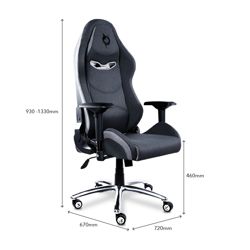 TODAK Alpha II Gaming Chair Dark Grey