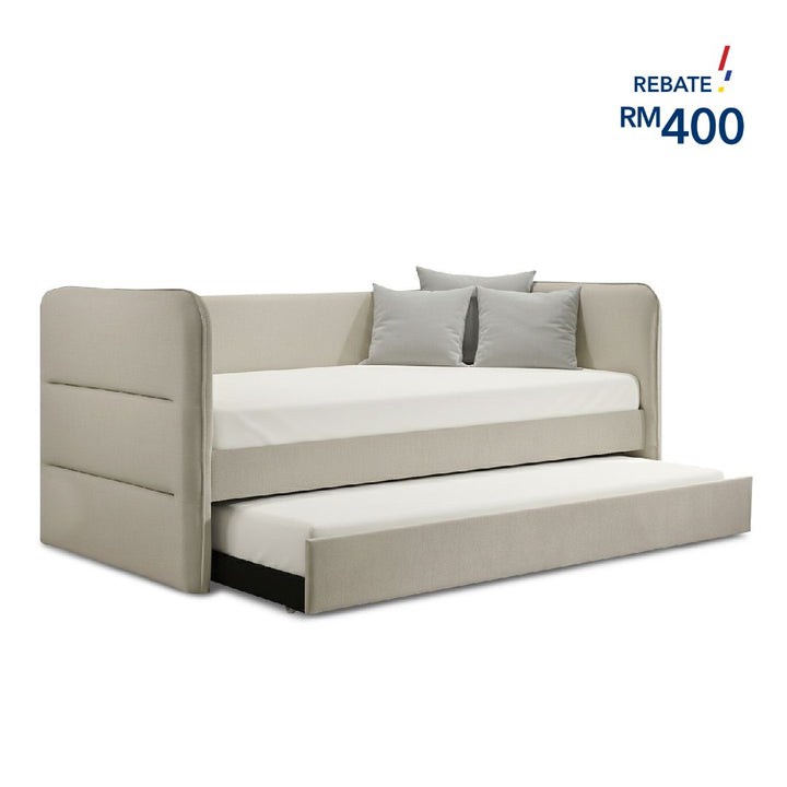 TROMS Single Pull Out Daybed Cream