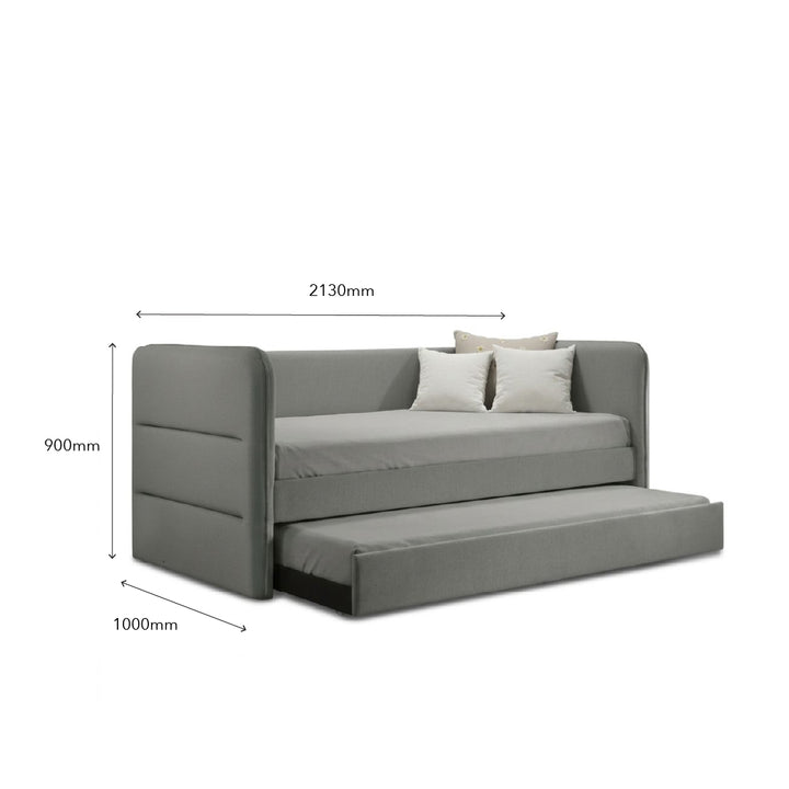 TROMS Single Pull Out Daybed Grey